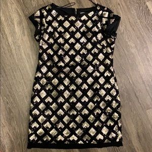 Eliza J Sequin Dress